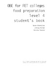 CLICK to see detail of: OBE for FET Colleges Food Preparation Level 4 Students Book