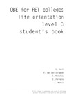 CLICK to see detail of: OBE for FET Colleges Life Orientation Level 3 Students Book